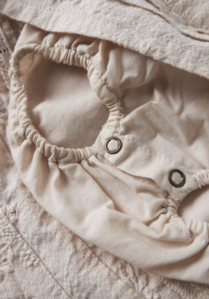 Lil' Atelier NBFFERONIA SS LOOSE BODY DRESS LIL Pumice Stone