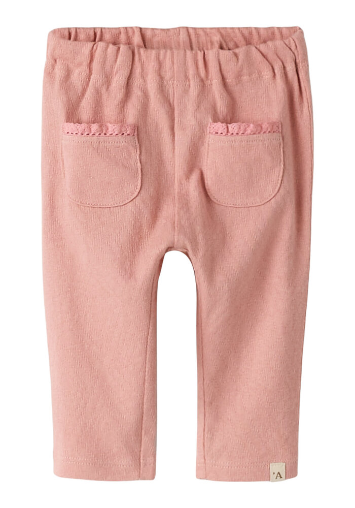 Lil' Atelier NBFHALINA LOOSE PANT LIL Rose Tan