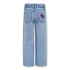 Only Kids KMGCOMET SMILEY WIDE DNM NOOS Light Blue Denim