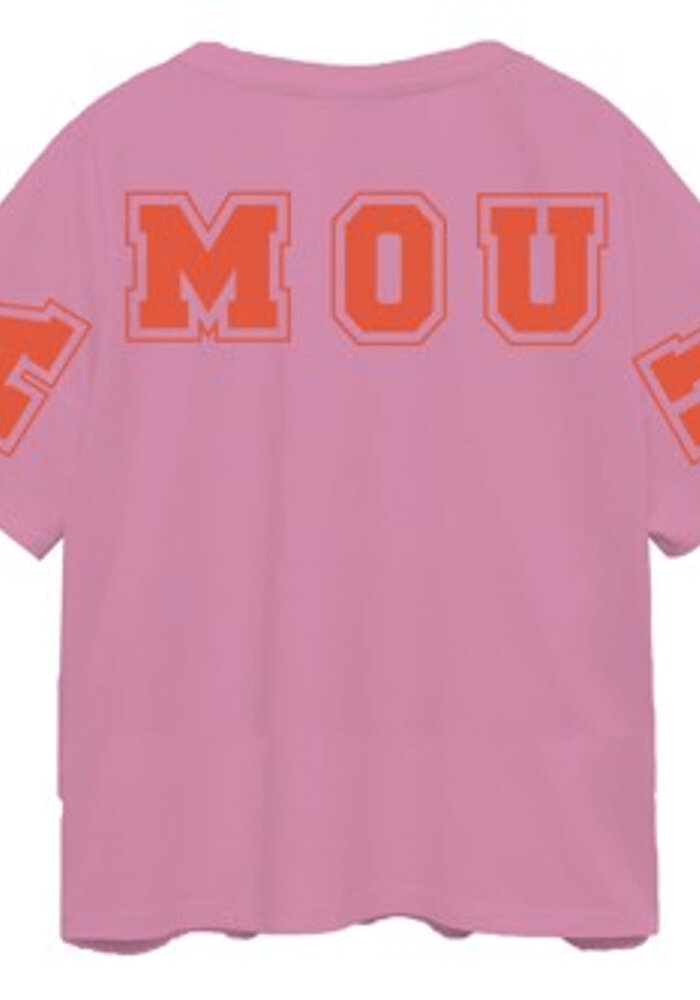 Only Kids KOGAMOURA LIFE SS REG PRINT TOP CS JRS Begonia Pink AMOUR Tiger Lily