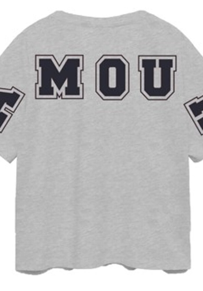 Only Kids KOGAMOURA LIFE SS REG PRINT TOP CS JRS Light Grey Melange AMOUR Night Sky