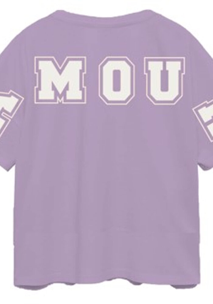 Only Kids KOGAMOURA LIFE SS REG PRINT TOP CS JRS Orchid Bloom AMOUR Cloud Dancer