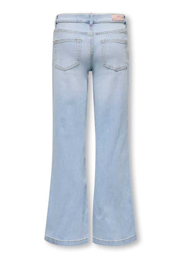 Only Kids KOGCALIFORNIA MW WIDE FLARED AKM217 NOOS Light Blue Denim