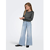 Only Kids KOGCALIFORNIA MW WIDE FLARED AKM217 NOOS Light Blue Denim