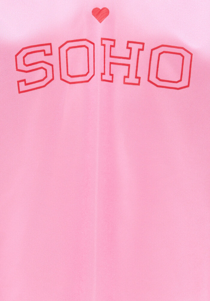 Only Kids KOGLULU S/S V-NECK SPORTY TOP CS JRS Begonia Pink Mars Red SOHO/23