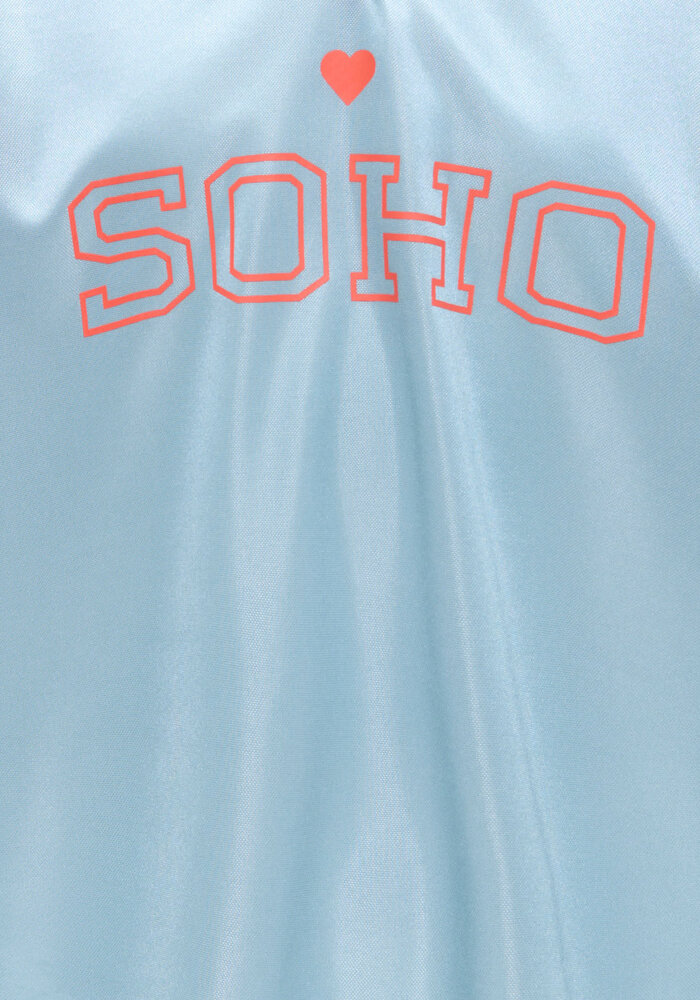 Only Kids KOGLULU S/S V-NECK SPORTY TOP CS JRS Soft Chambray Tiger LilySOHO/23