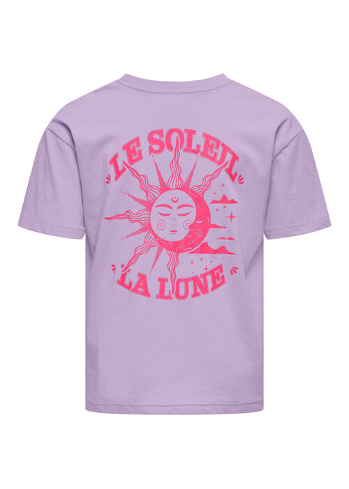 Only Kids Only Kids KOGRUTH SOLEI LIFE S/S TOP BOX CS JRS Orchid Bloom Le Soleil