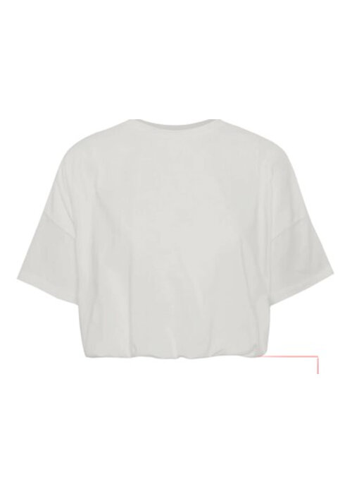 Only Kids Only Kids KOGOLIA ELASTIC LOOSE TOP JRS Cloud Dancer