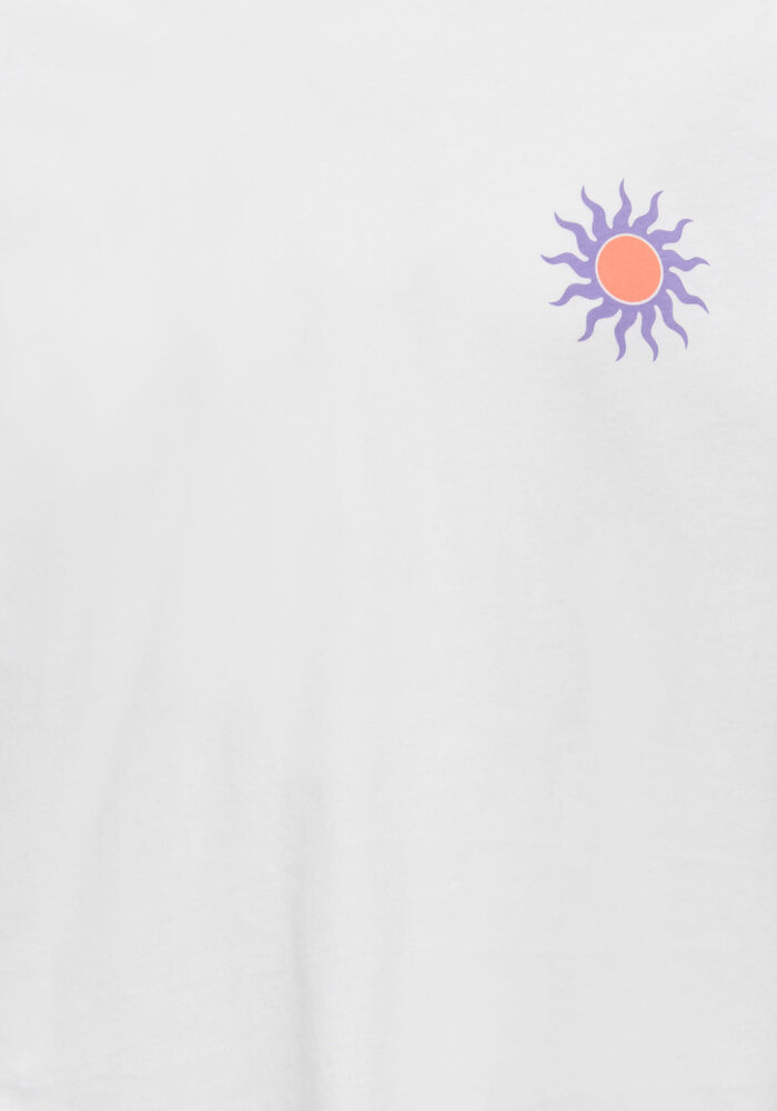 Only Kids KOGSOLI-VERAS S/S TOP CS JRS Cloud Dancer Sol/Lilac Breeze