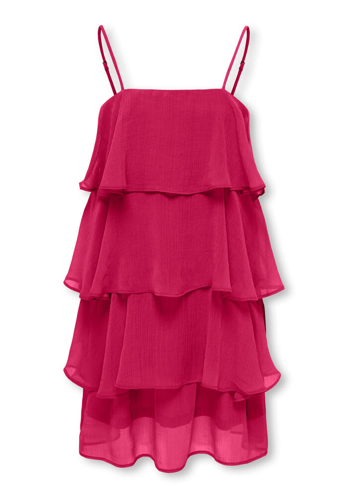 Only Kids KOGASTA LIFE STRAP LAYER DRESS WVN Granita