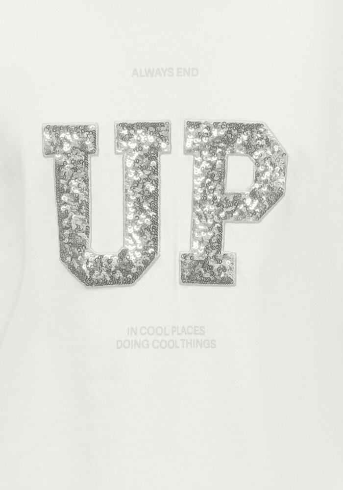 Only Kids KOGSTELLA S/S PRINT JRS Cloud Dancer Up / Tonal