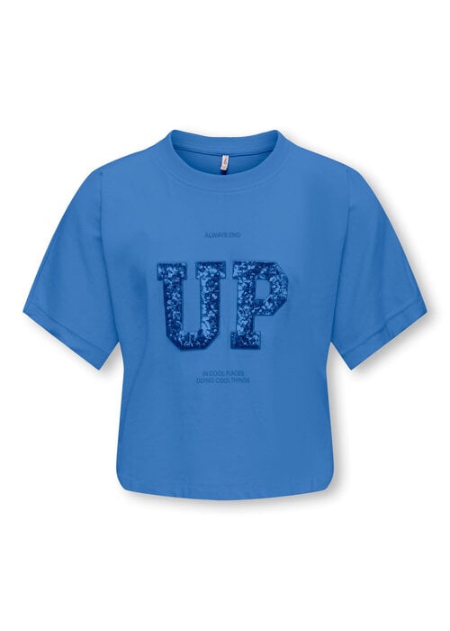 Only Kids Only Kids KOGSTELLA S/S PRINT JRS Ultramarine Up / Tonal