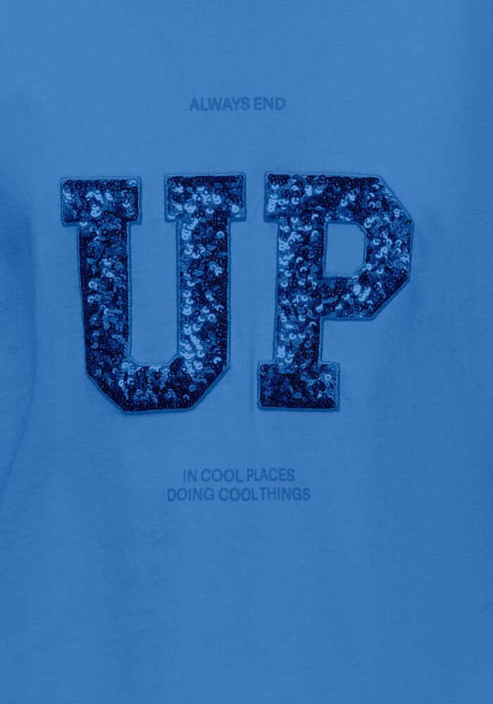 Only Kids KOGSTELLA S/S PRINT JRS Ultramarine Up / Tonal