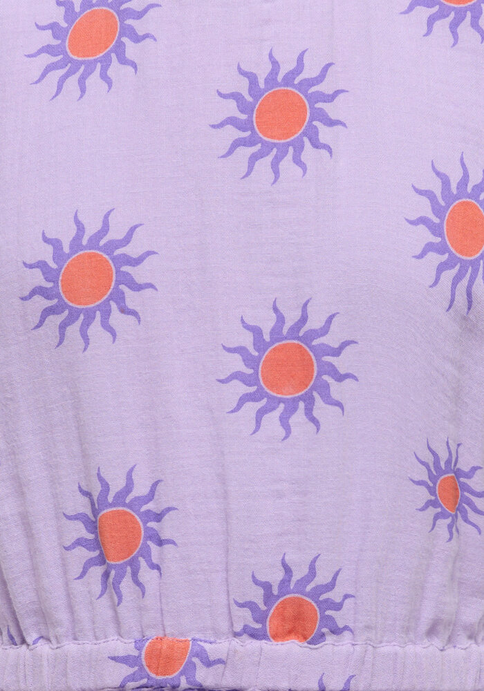 Only Kids KOGTHYRA-MAY LIFE S/S DRESS CS WVN Lilac Breeze Soleil