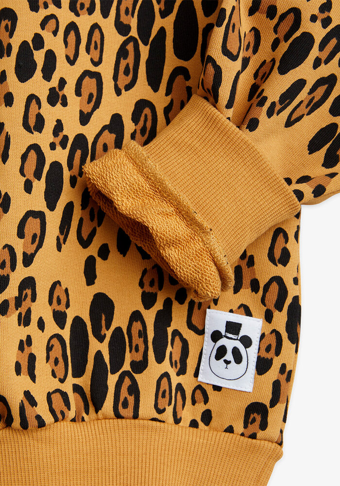 Mini Rodini BASIC LEOPARD SWEATSHIRT Beige
