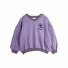 Mini Rodini football embroidery sweatshirt – Purple