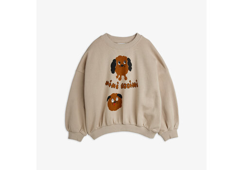 Mini Rodini Mini Rodini Doggies sp sweatshirt Grey