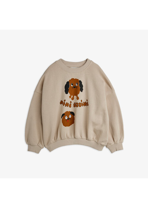 Mini Rodini Mini Rodini Doggies sp sweatshirt Grey