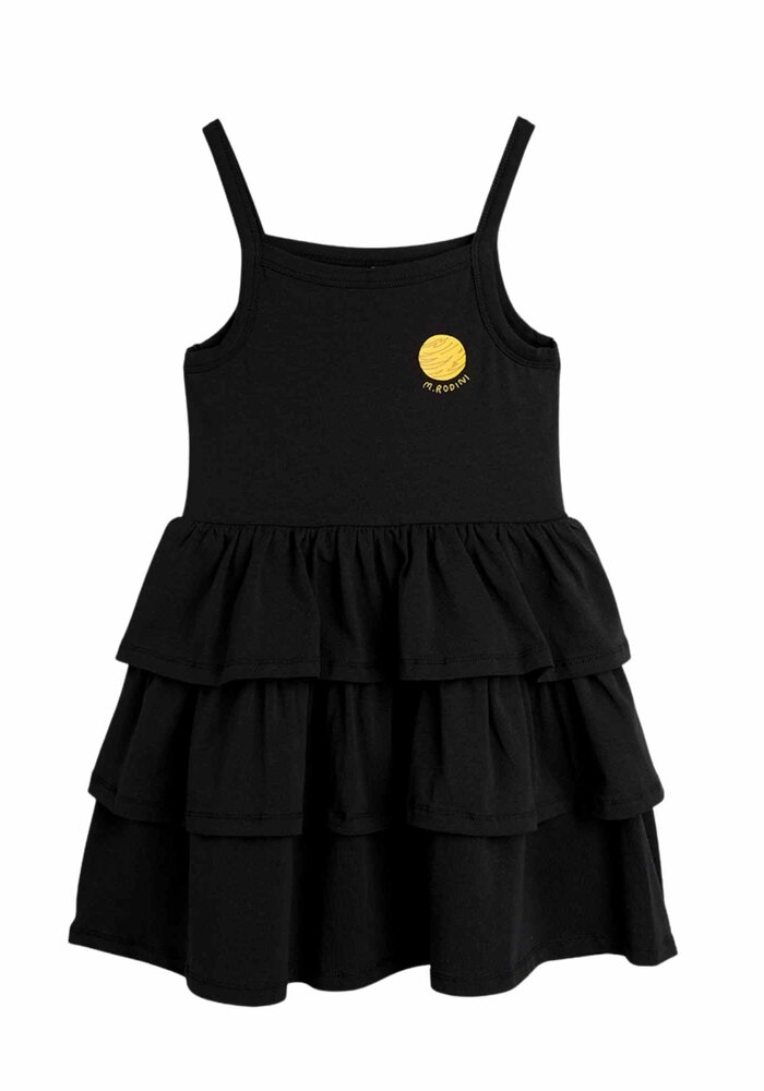 Mini Rodini Planet sp tank dress Black