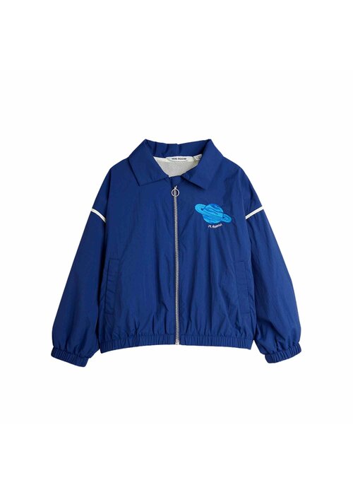 Mini Rodini Mini Rodini Planet emb nylon jacket Blue