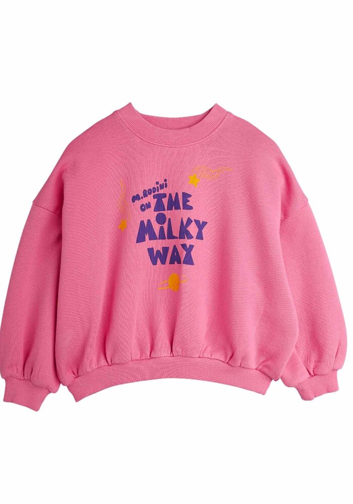 Mini Rodini The milky way sp sweatshirt Pink