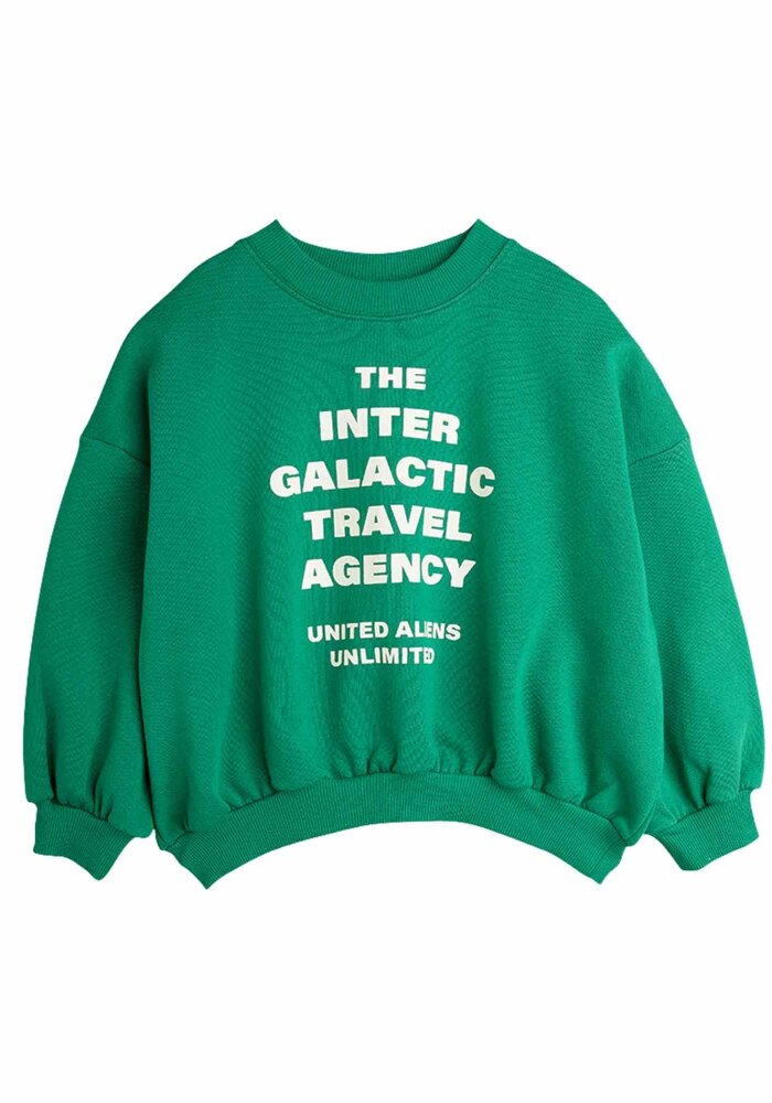 Mini Rodini Travel agency sp sweatshirt Green
