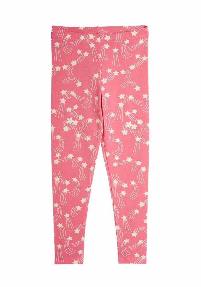 Mini Rodini Starfall aop leggings Pink