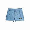 Mini Rodini Lw denim dots aop shorts Blue