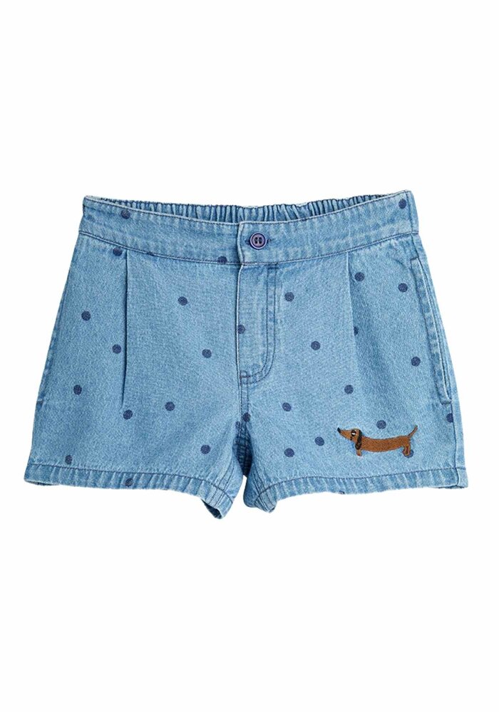 Mini Rodini Lw denim dots aop shorts 2 Blue