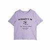 Mini Rodini Alien City FC sp ss tee Purple