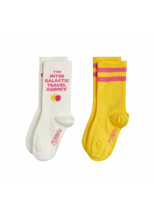 Mini Rodini Mini Rodini Intergalactic 2-pack socks Multi