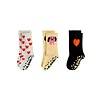 Mini Rodini Doggie 3-pack anti-slip socks Multi
