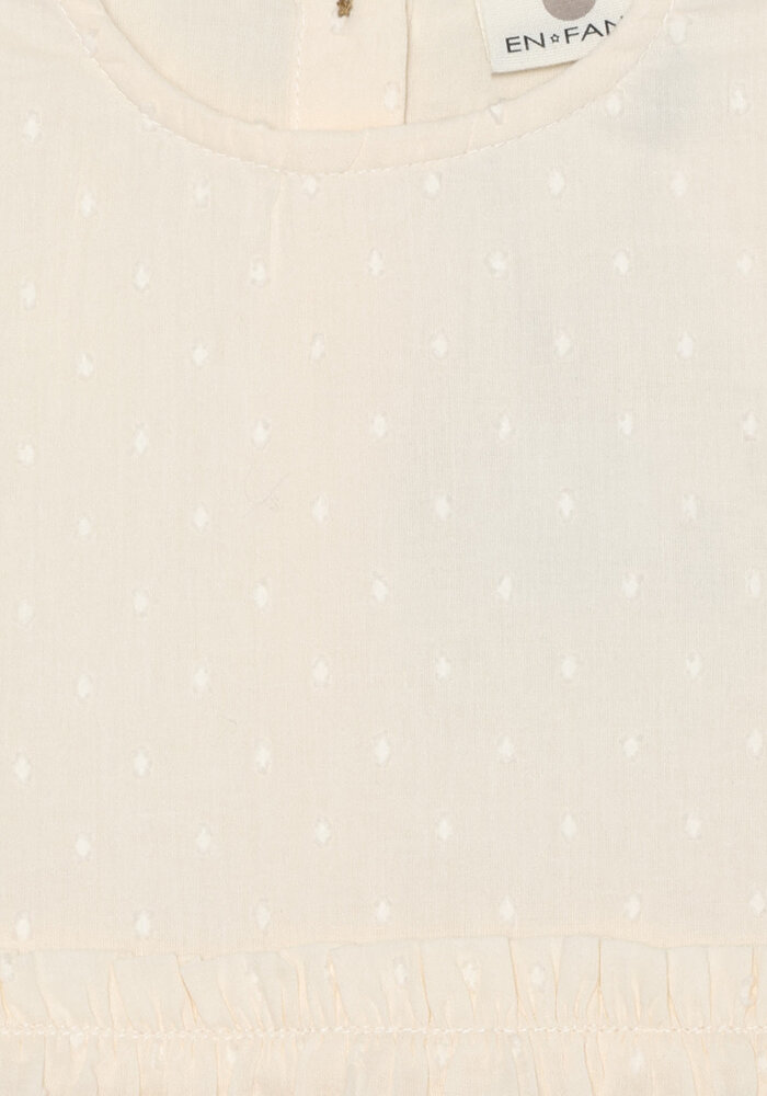 Enfant Top SS Dobby Eggnog