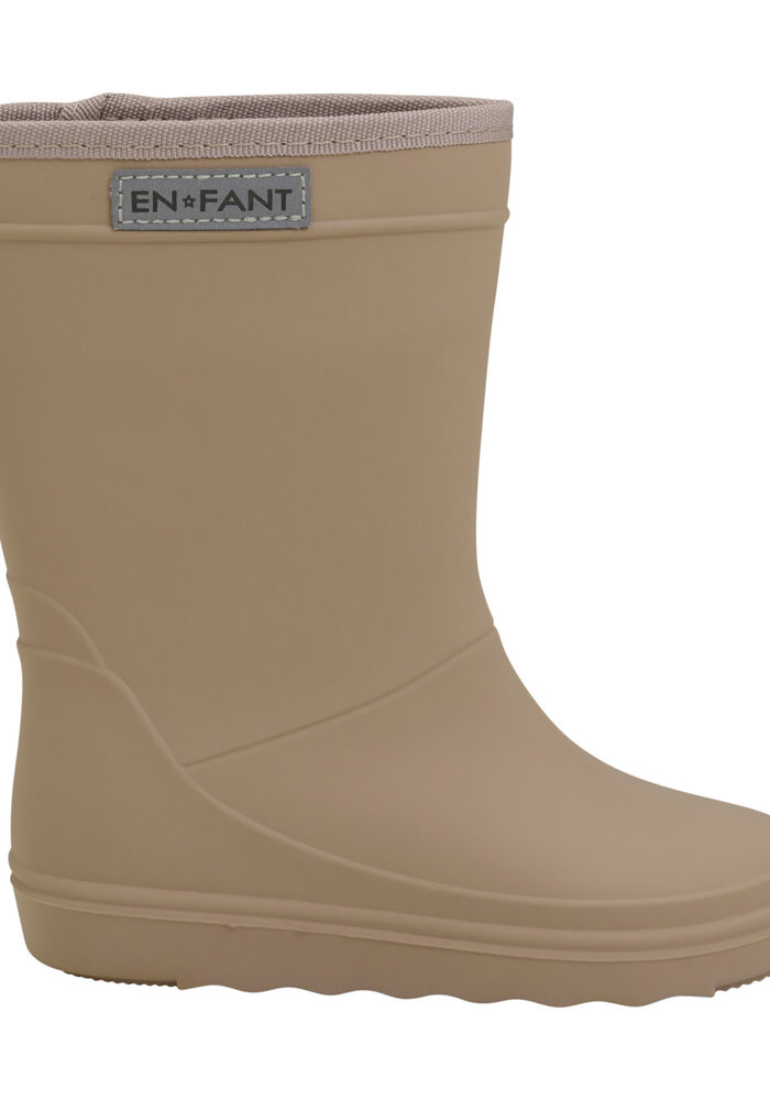 Enfant Rain Boots Solid Portabella