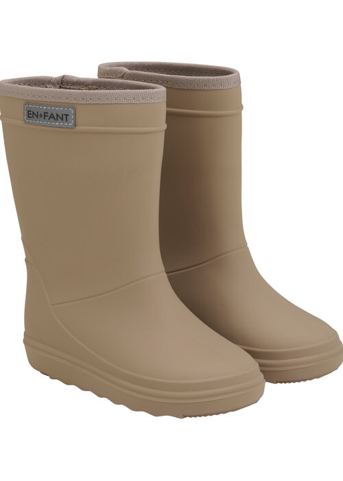 Enfant Enfant Rain Boots Solid Portabella