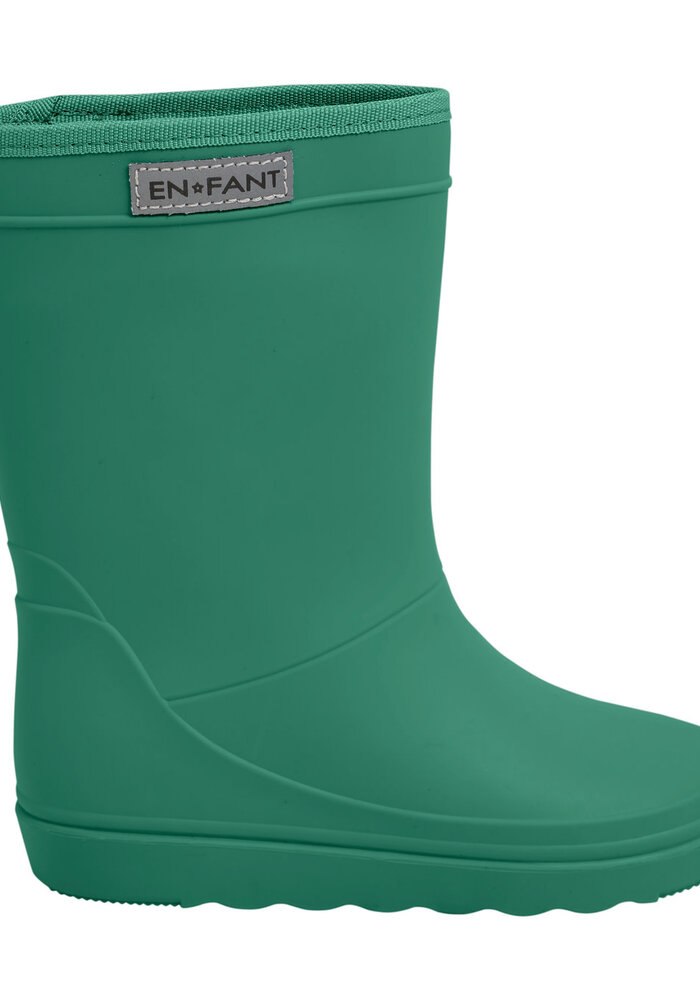 Enfant Rain Boots Solid Verdant Green