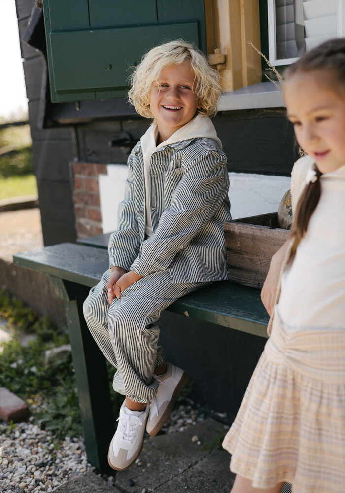 Levv BORIS AOP Blue Stripe