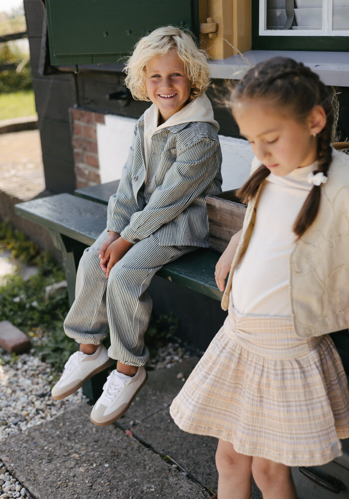 Levv BORIS AOP Blue Stripe