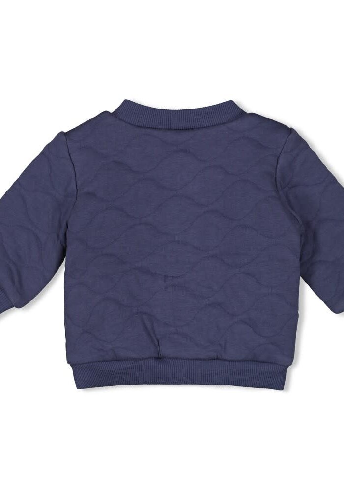 Feetje Omkeerbaar bomberjack - Blue Ocean Indigo