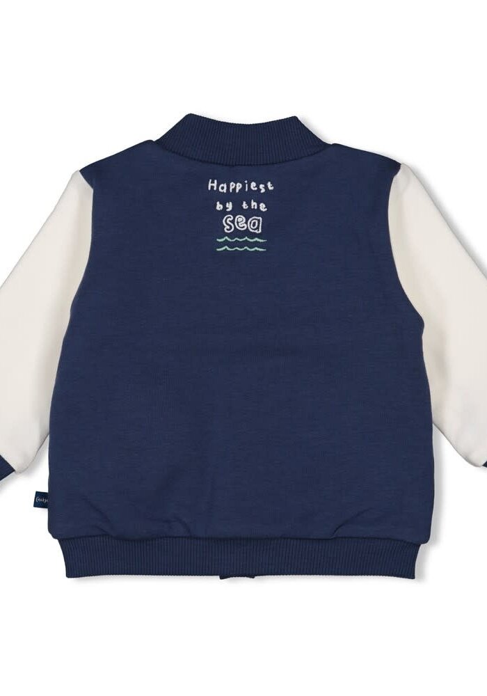 Feetje Omkeerbaar bomberjack - Seaside Happiness Indigo