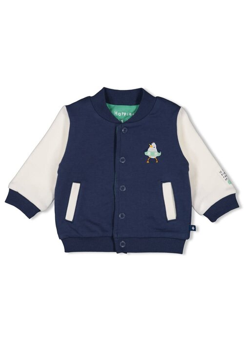 Feetje Feetje Omkeerbaar bomberjack - Seaside Happiness Indigo