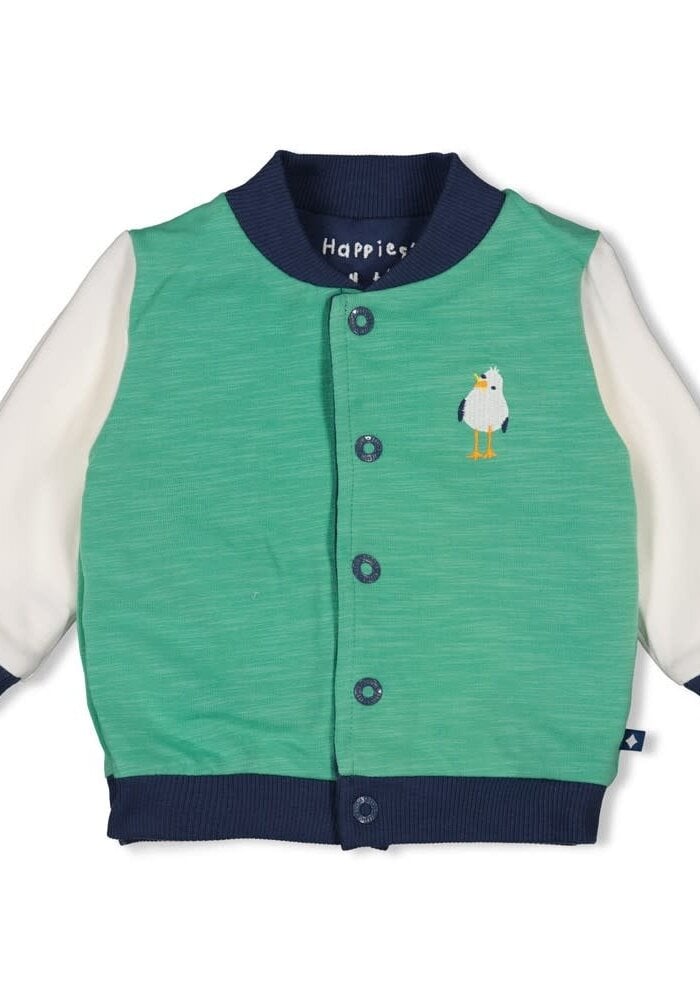 Feetje Omkeerbaar bomberjack - Seaside Happiness Indigo