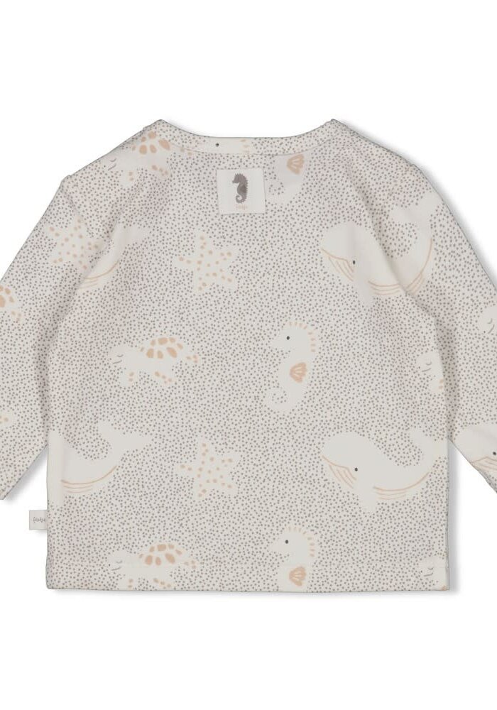 Feetje Longsleeve AOP - Sea Sweeties Grijs
