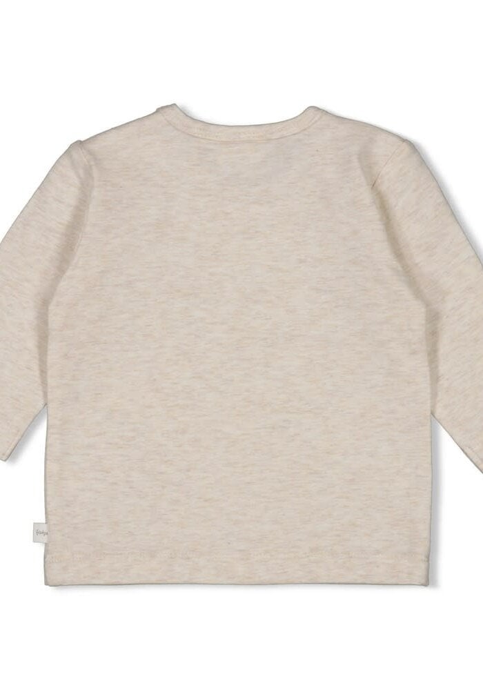 Feetje Longsleeve - Sea Sweeties Offwhite melange