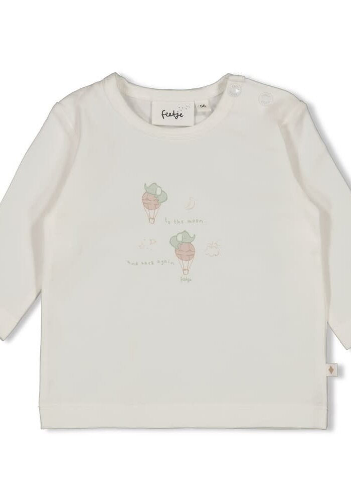 Feetje Longsleeve - Elephant Offwhite