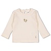 Feetje Longsleeve pointelle rib - Let Your Dreams Blossom Offwhite