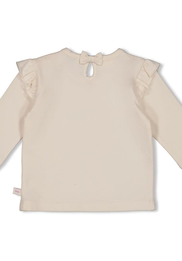 Feetje Longsleeve - Flower Ranch Offwhite