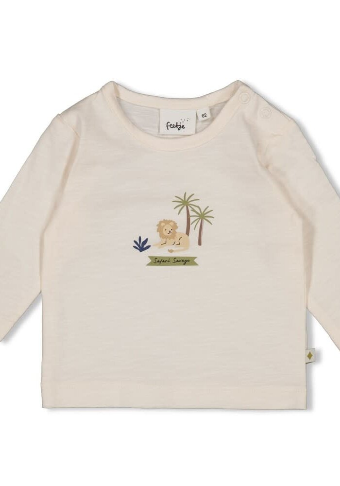 Feetje Longsleeve - Safari Savage Offwhite