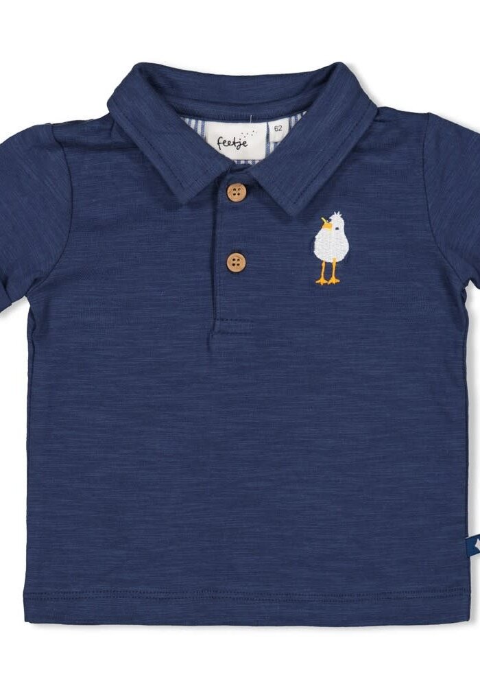 Feetje Polo - Seaside Happiness Indigo