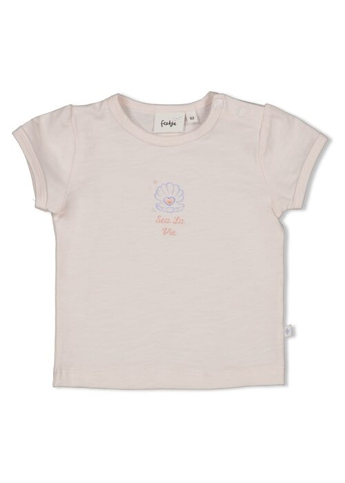 Feetje Feetje T-shirt - Sea La Vie l.Roze